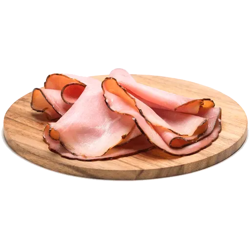 Jamón servido en tabla