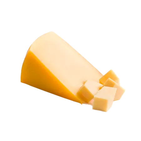 Cheddar en cuña y cubos