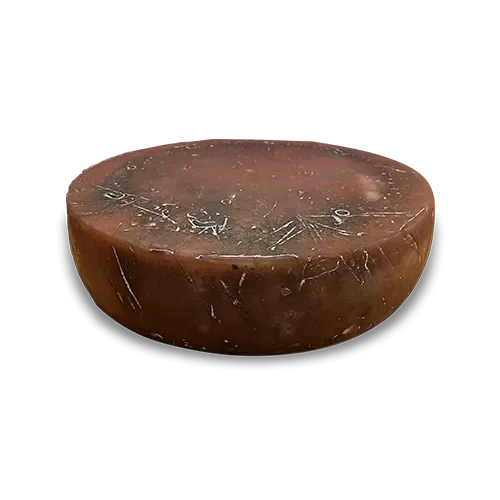 Queso de corteza marrón